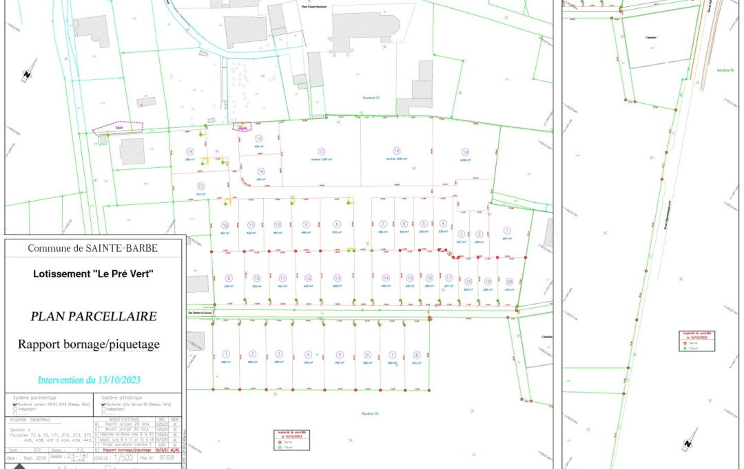 Annonces METZ : Terrain | SAINTE-BARBE (57640) | 126 m2 | 127 330 € 